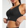 Gymshark Longline Crossback Sports Bra Black B6a6l Bb2j