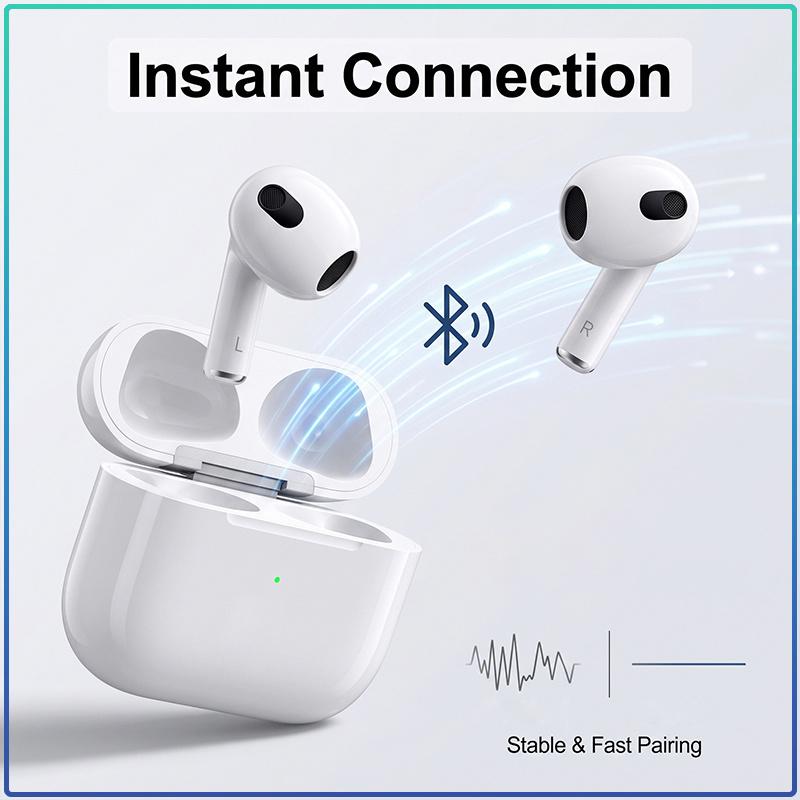 Auricolari Wireless Semi In-ear di Terza Generazione Air3 Bluetooth 5.3 Ricarica Rapida Type-C Accoppiamento Automatico Cuffie True Wireless