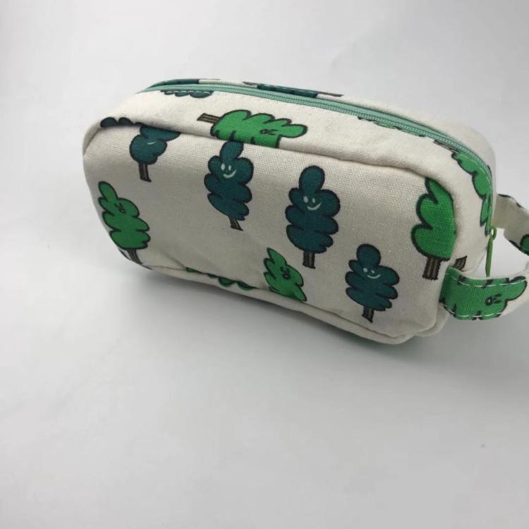 

Канцелярские принадлежности Простая мультяшная сумка для ручек Косметичка Сумка для ручек Холщовая Большая емкость