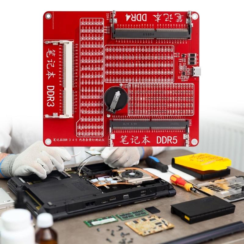 Universal DDR3 DDR4 DDR5 DIMM Memory Module Tester For PC Laptop And Gaming With Easy Installation