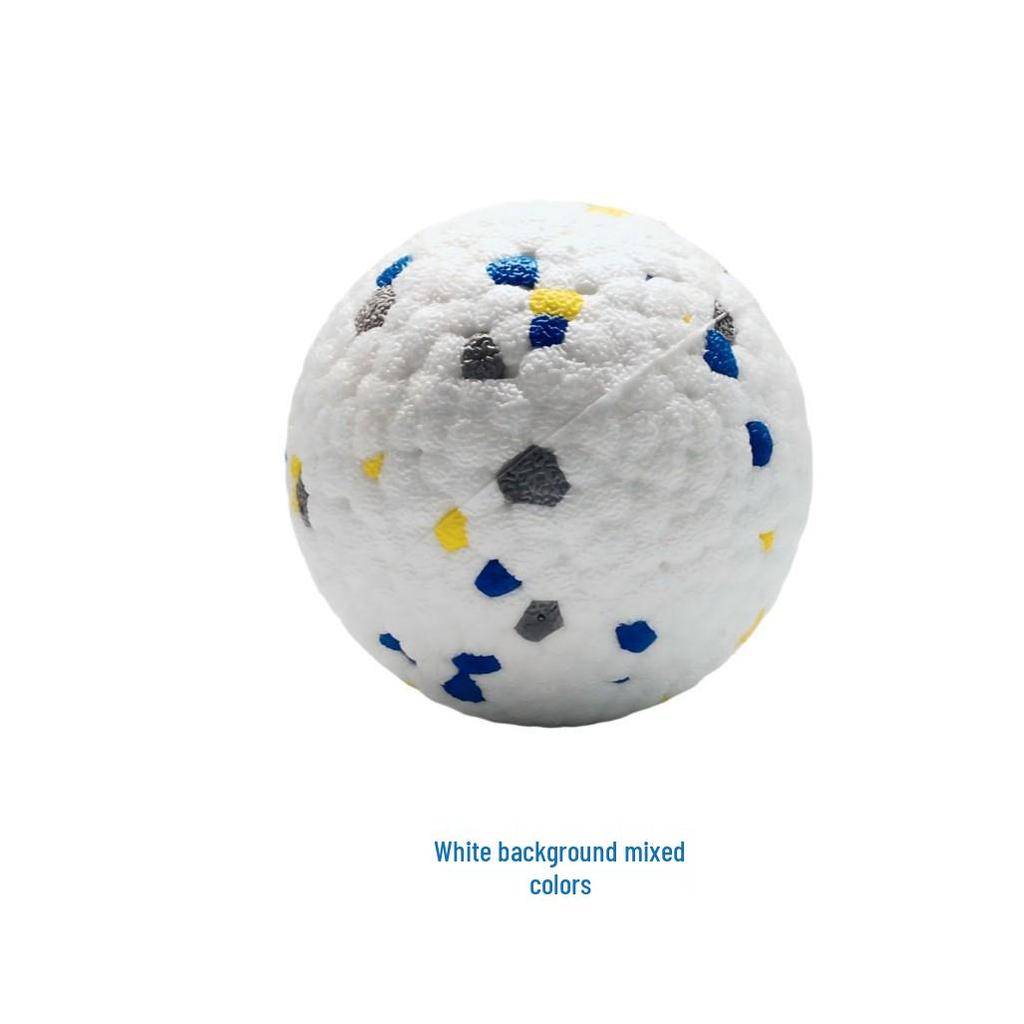 ETPU Popcorn Ball: Chew-Resistant Interactive Dog Toy for Tug of War and Puzzle Play