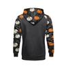 Men's Printed Hoodie with Pocket and Drawstring Loose Fit Casual Sweatshirt