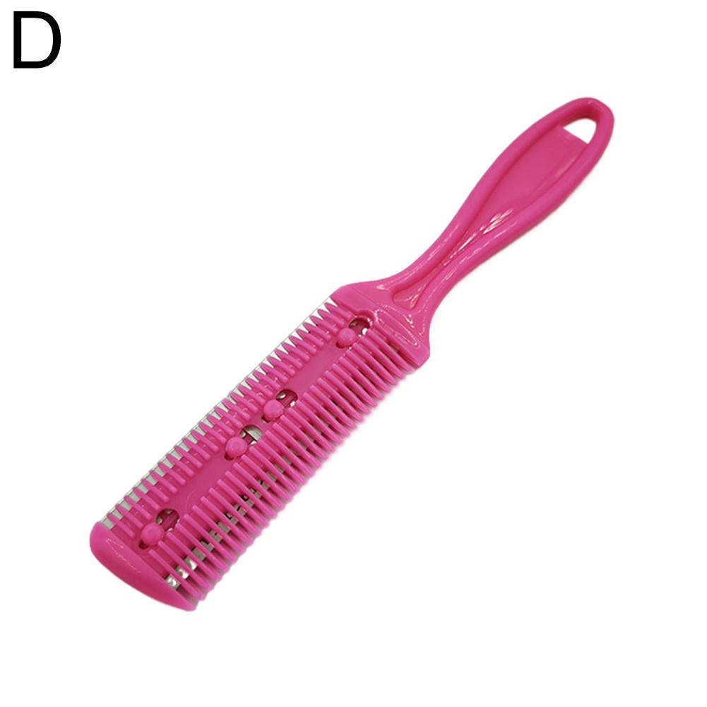 Barber Hair Cutting Comb Thinning Razor Blades Hair Trimmer Cutting Thinning Tools Haircut Brush Hair Shaving Comb Styling Tools
