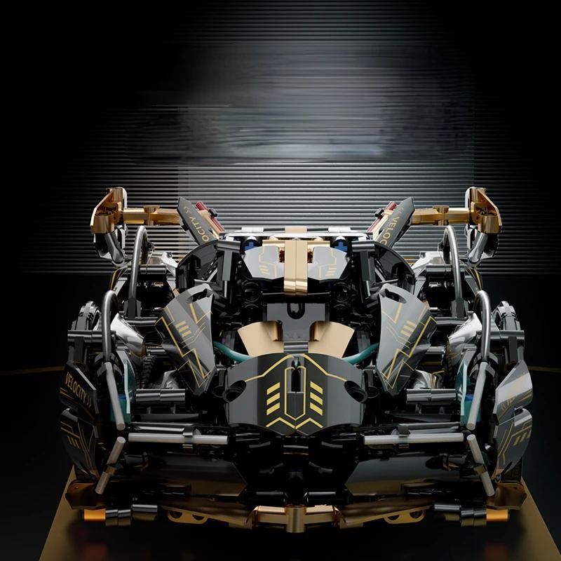 Tecnico da corsa Sport Car Model Building Blocks City Velocità meccanica Veicolo Supercar Mattoni Puzzle Giocattoli Kid Regalo per adulti