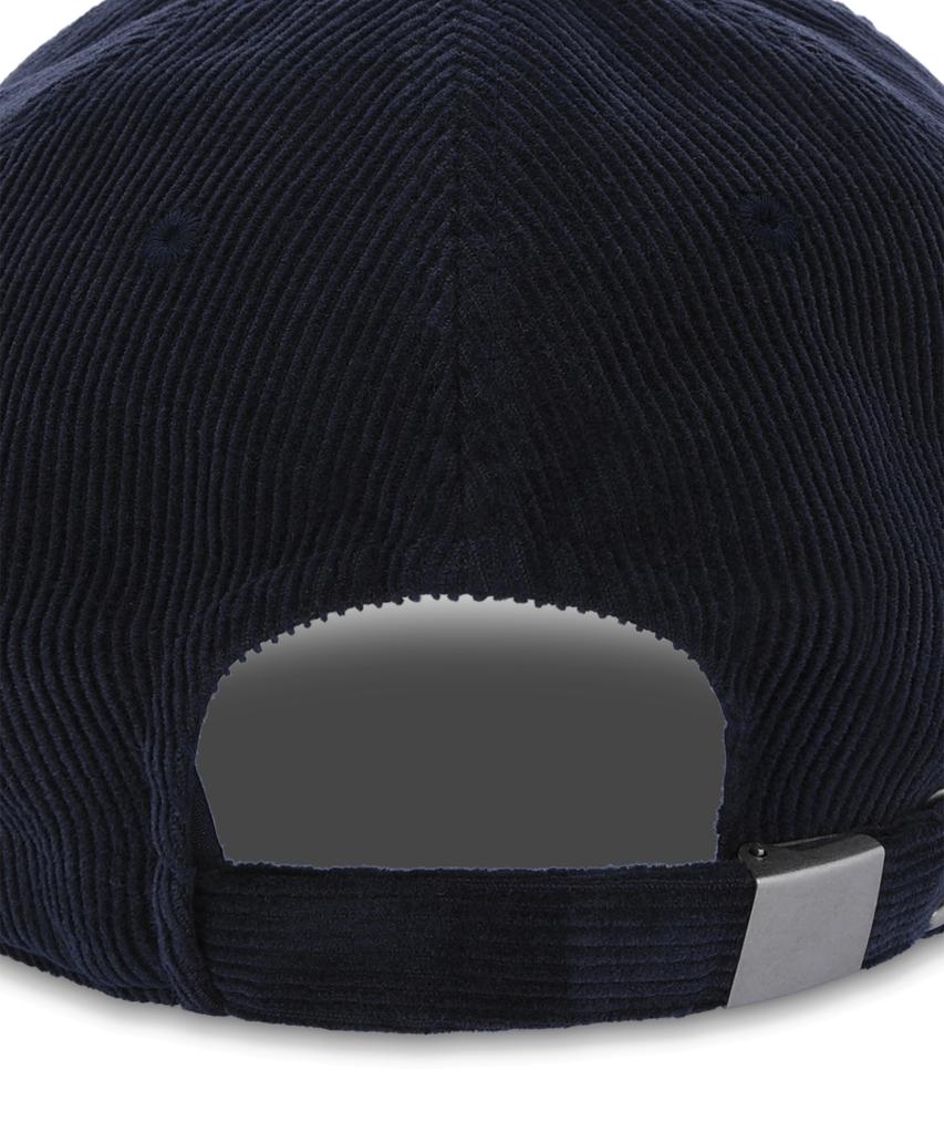 DISCUS ATHLETIC Logo Corduroy 6-Panel Cap Navy