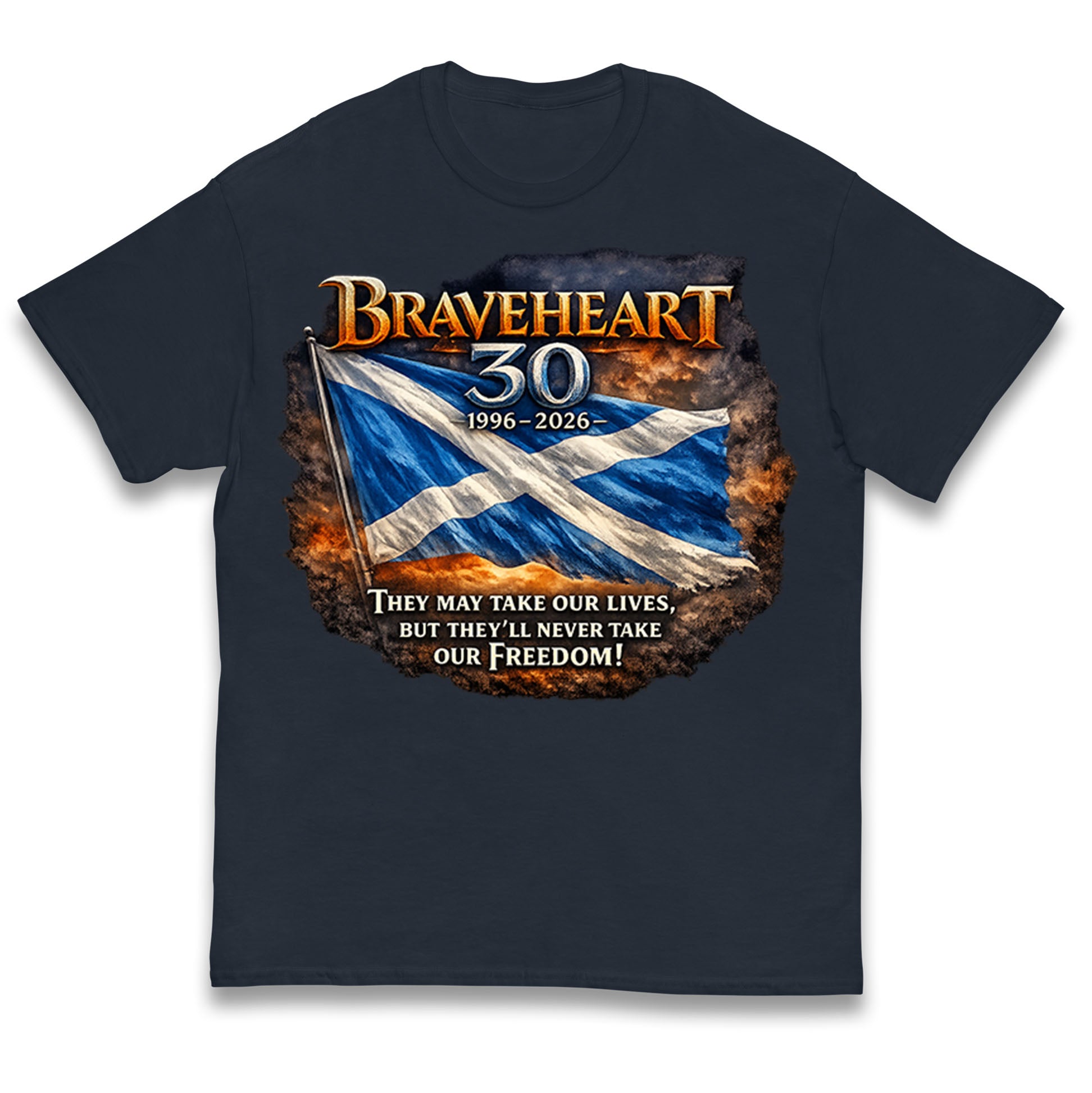 Braveheart 30th Anniversary 1996-2026 Kids T Shirt 120