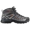 SALOMON X Ultra Pioneer Lace-Up Non-Slip Wear-Resistant High-Top Outdoor Functional Shoes Unisex Shoes Gray Orange 471966
