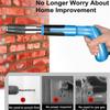 Rechargable Cordless Staple Gun Electric Steel Nailer Guns Furniture Tacker Gun for Frame Woodworking Tools Home DIY