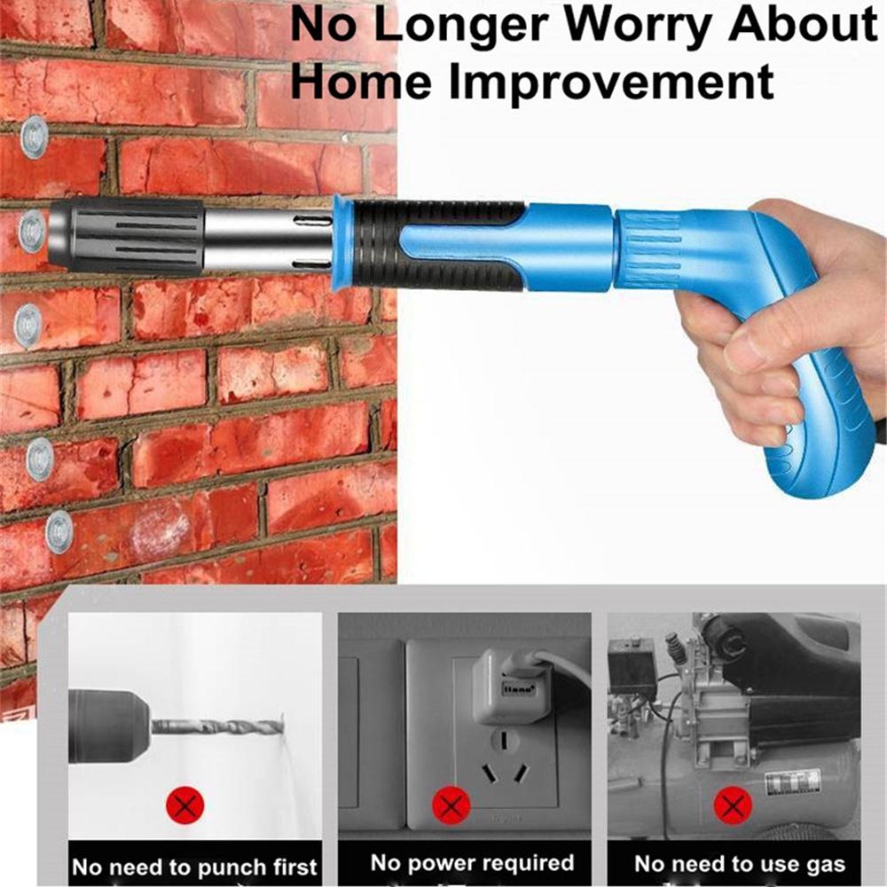 Rechargable Cordless Staple Gun Electric Steel Nailer Guns Furniture Tacker Gun for Frame Woodworking Tools Home DIY