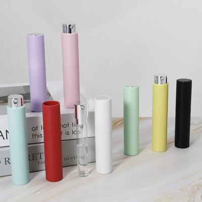 Portable Spray Rotating Bottle Refillable Empty Cosmetic Containers New Mini Perfume Bottle