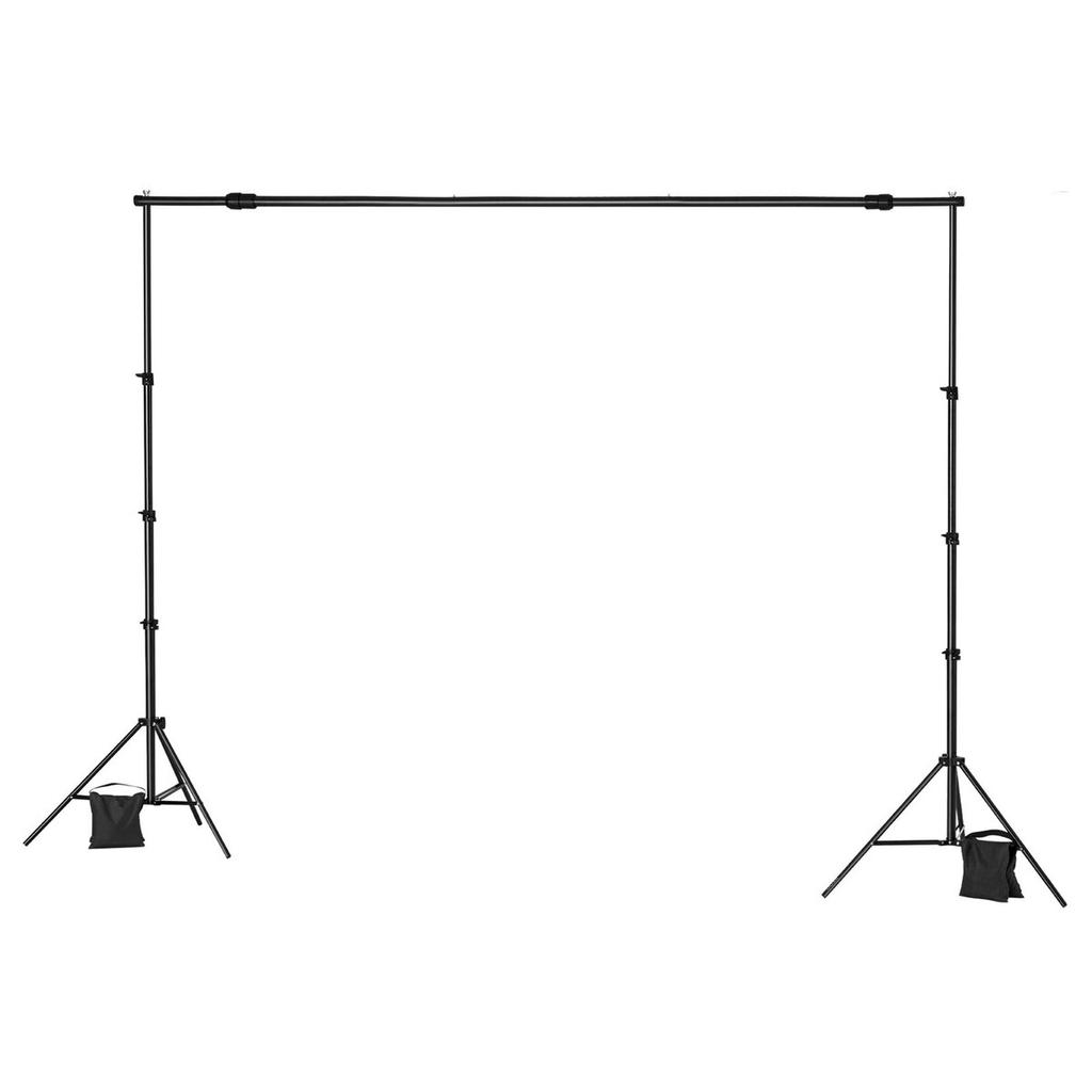Backdrop Stand Background Stand Kit 7 X 10 Ft for Party & Photo Studio
