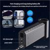 STLFPortable Cordless Car Vacuum Cleaner Mini Handheld Air Duster with Multi-Nozzles Dry Cleaning Tool for Cars Pets Homes
