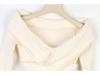 Autumn French One-Shoulder Slim Fit Knitted Sweater - Elegant Women's Fashion