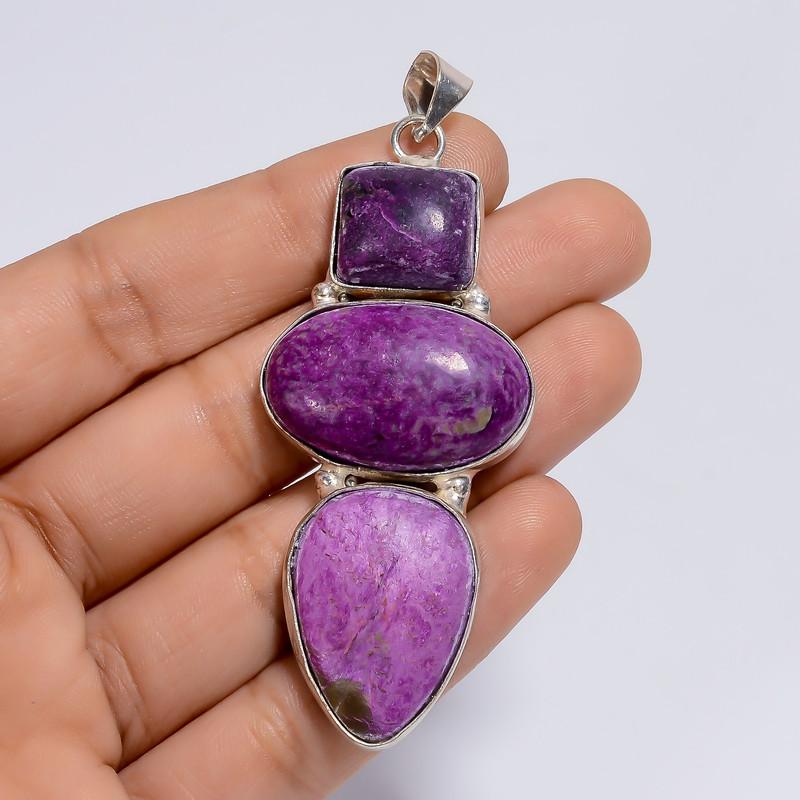

Unisex Leather and Silver Pendant with Magnetic Clasp and Modern Design 9-10