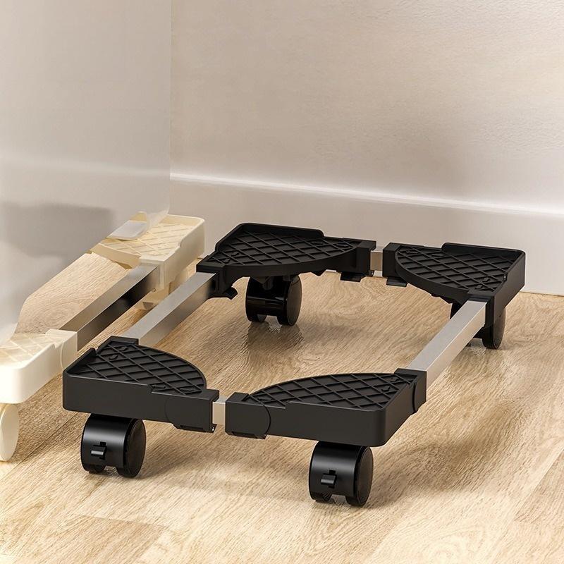 Adjustable Mobile CPU Stand, Ventilated Computer Tower Stand PC Tower Stand with 4 Caster Wheels Fits Most PC, Under Desk Holder