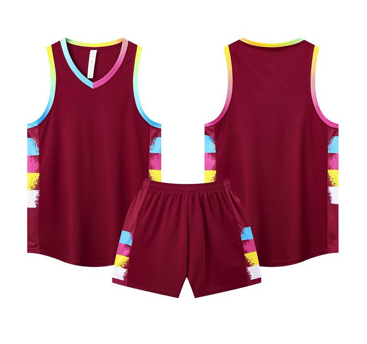 Nuovo Set di Maglie da Basket, Maglia da Gioco, Maglia da Allenamento per Bambini Maschi Studenti della Scuola Primaria, Canotta Sportiva, da Donna