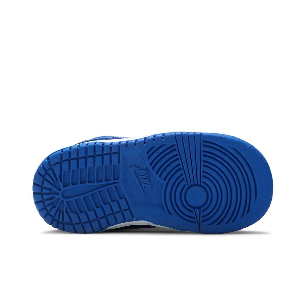 Nike Dunk Low Toddler 'Hyper Cobalt' (Unisex) Black / Hyper Cobalt / White Toddler Shoes CW1589 001
