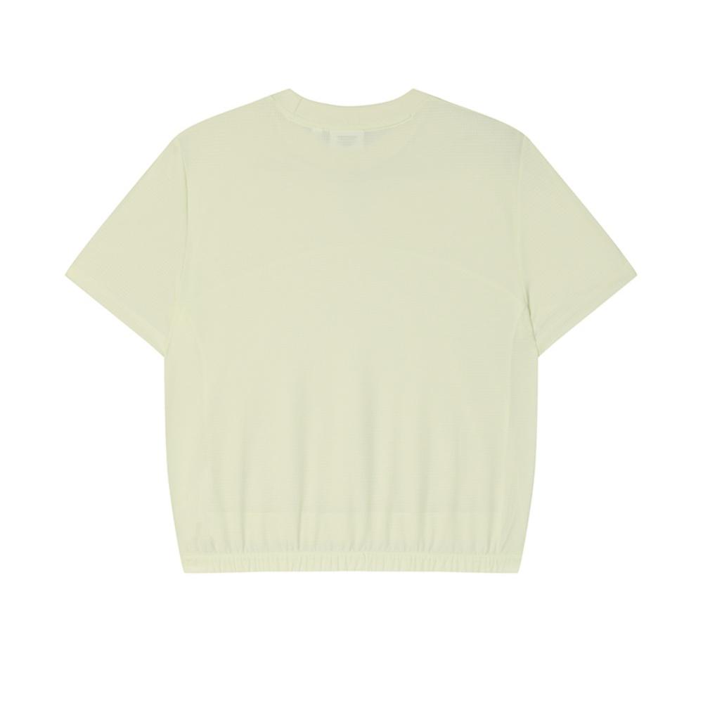 New FILA Lifestyle T Shirt Women's Glow Pearl Green F11W524106FLG