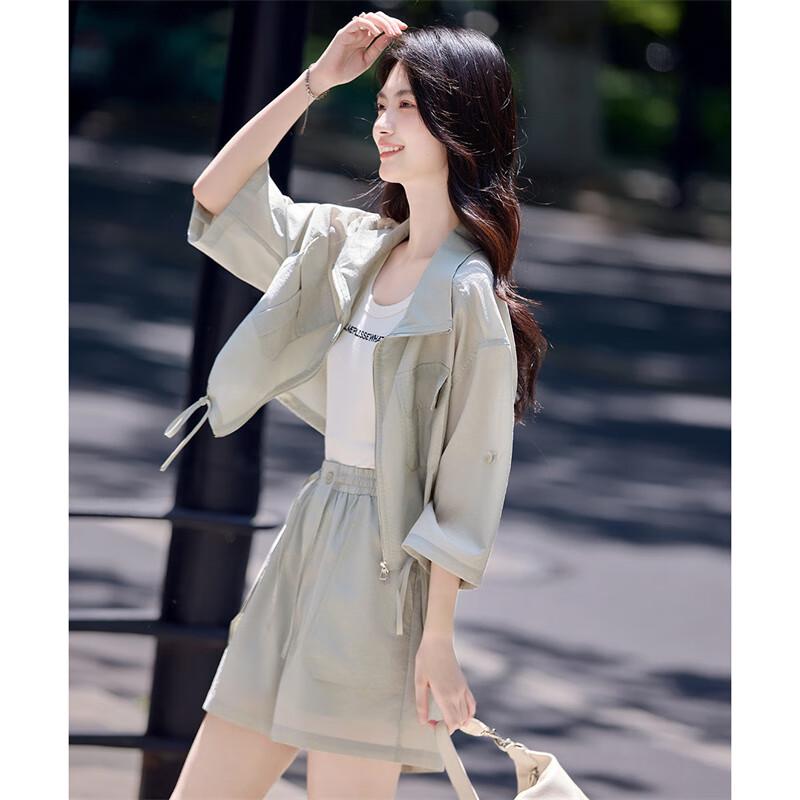Women s Loose Fit Lightweight Two-Piece Set XL