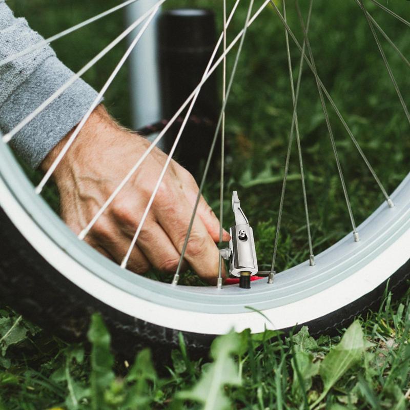 Car Tire Nozzle Adapter Auto Tire Valve Quick Connector Universal Replacement Tire Inflator Connector Air Chuck For Car Bikes