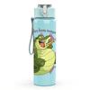 1PC Crown Crocodile Illustration 750ml Color Plastic Sports Water Bottle Leakproof Flip Straw Lid Suitable for Sports Office Home Use