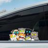 Cute Cat Animal Car Stickers Waterproof Vinyl Decals Auto Body Window Bumper Decor Motorcycle Helmet Stickers TM204
