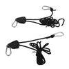 2Pcs Rope Hangers Strong Load Bearing Capacity Lightweight Portable Tent Adjustable Rope Buckle for Outdoor