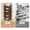 Entry Shoe Rack 37748 Layers Large Capacity Stable Bamboo Structure Home Dorm Bedroom