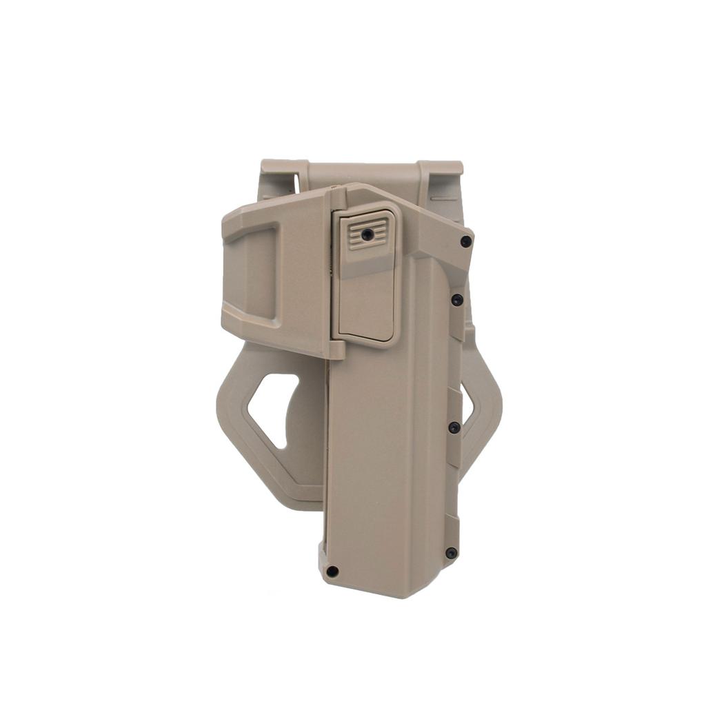 Taktisches Glock 17 18 19 Bewegliches Pistolenholster IR Laser Taschenlampe Montiert Airsoft Colt G17 Verriegelung Waffe Waffenlicht X300