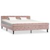 Bed Frame Without Mattress Velvet 180x200 Cm