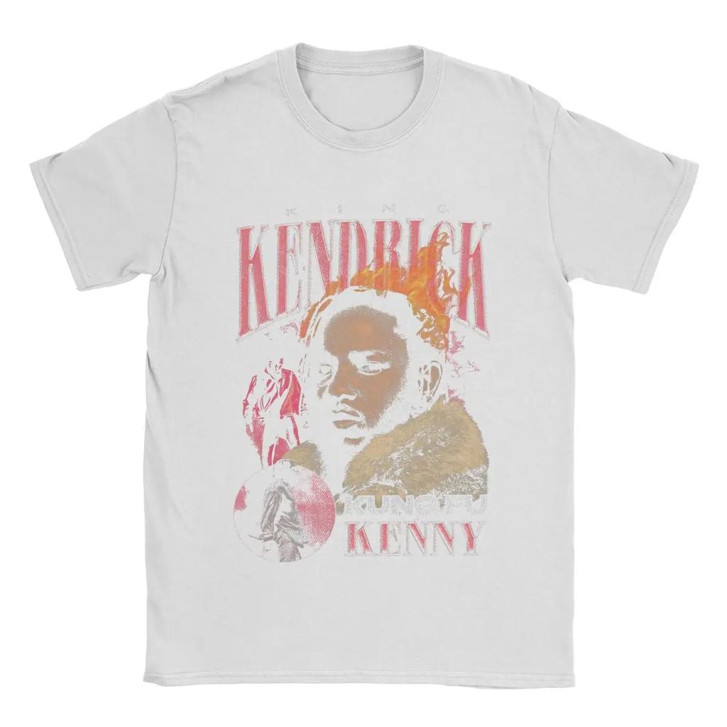 Kendrick Lamar 90s T Shirts Men Cotton Funny T-Shirt Round Neck Tees Short Sleeve Clothing Plus Size
