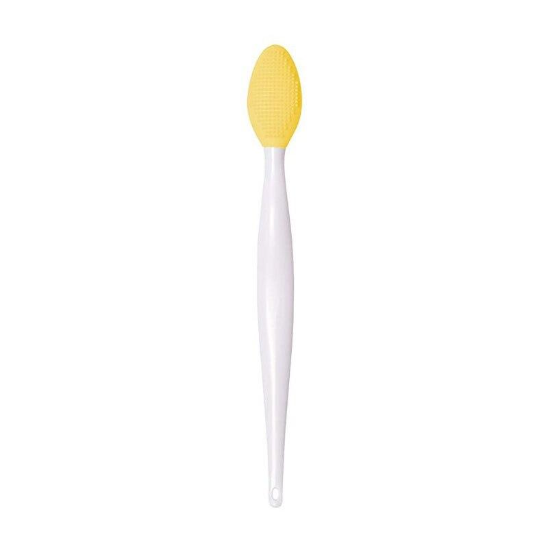 Skin Care Lip Exfoliating Facial Cleansing Face Scrub Nose Clean Brush Blackhead Remove Silicone Double-Sided Skin Care Tool