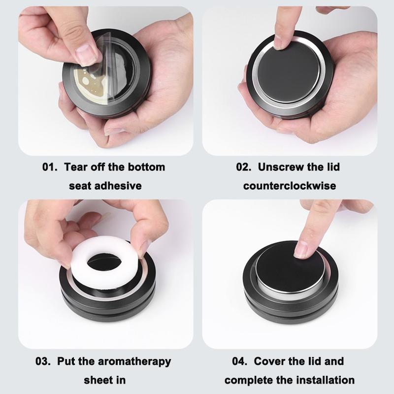 Car Air Freshener Instrument Flavor Perfume UFO Shape Scent Decor For Ford Mk2 Mk3 Mk4 Mk5 Fiesta FOCUS 2 3 4 5 Car Accessories