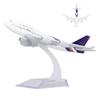 747 Alloy Plane Decoration Model Exquisite Static Airplane Collection Model with Base Bracket