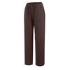 Women's Fashion Color Drawstring Elastic Pocket Straight Leg Casual Pants