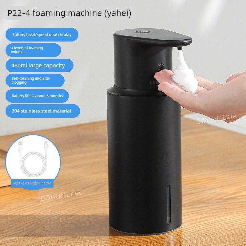 

Kitchen Automatic Sensor Detergent Dispenser, Smart Electric Gel Liquid Soap Dispenser, Stainless Steel Stainless Steel Black Foam Machine