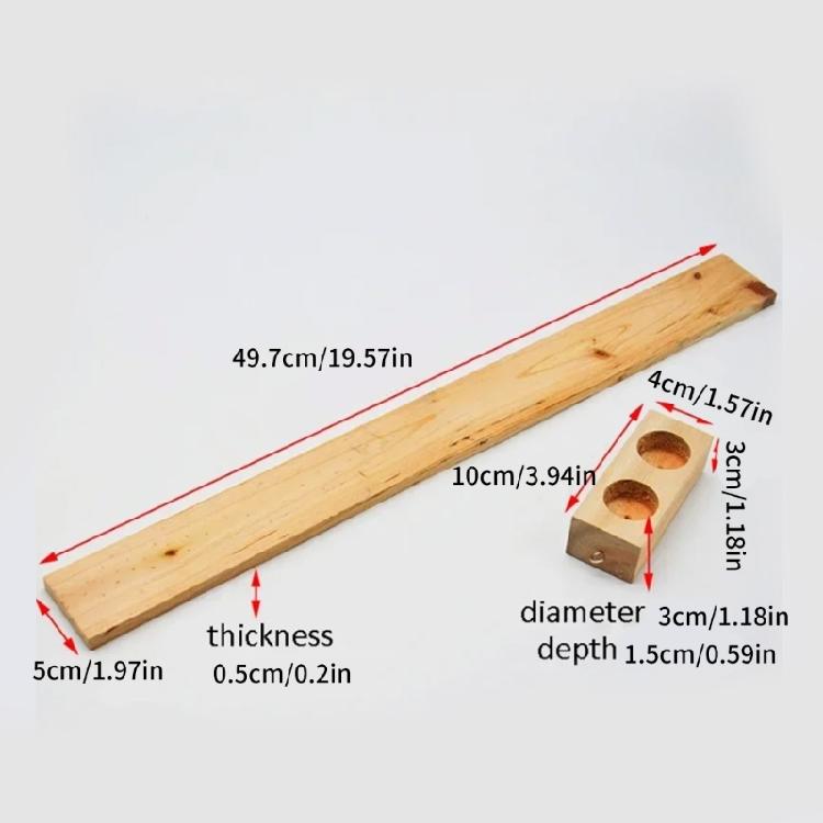 Wooden Physics Friction Board For Mechanics Experiment Demonstration Tool Hands On Mechanics Learning Toy