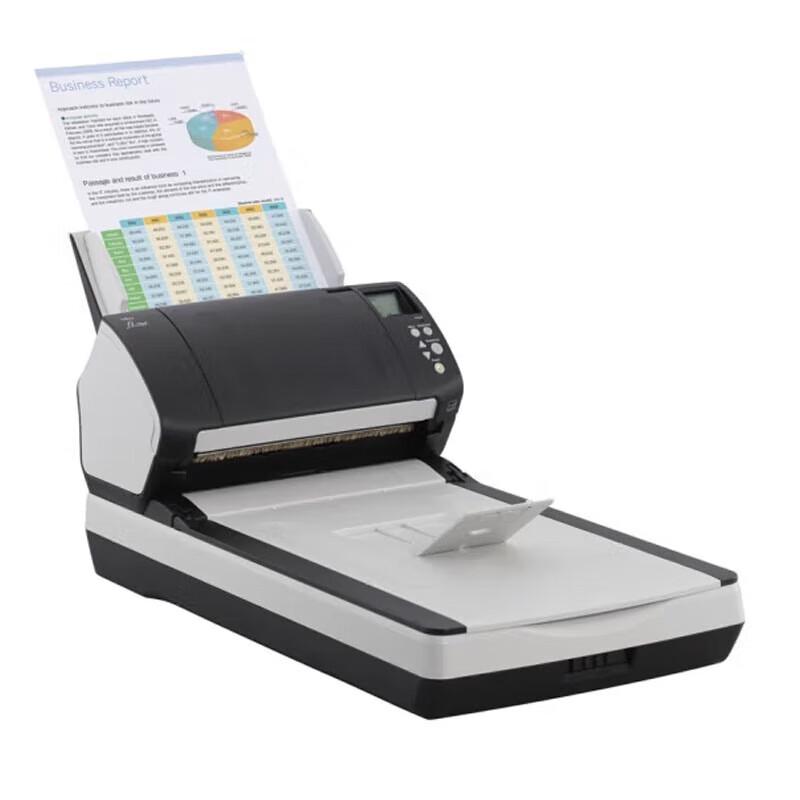 Fujitsu Fi-7240 A4 Flatbed & Feeder Document Scanner CN Plug (adapter Included)