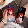 HSR Himeko Matte TPU Mobile Phone Case for OPPO Reno 14 13 12 11 10 9 8 7 6 5 F T Pro 5G Colorful Printing Cover