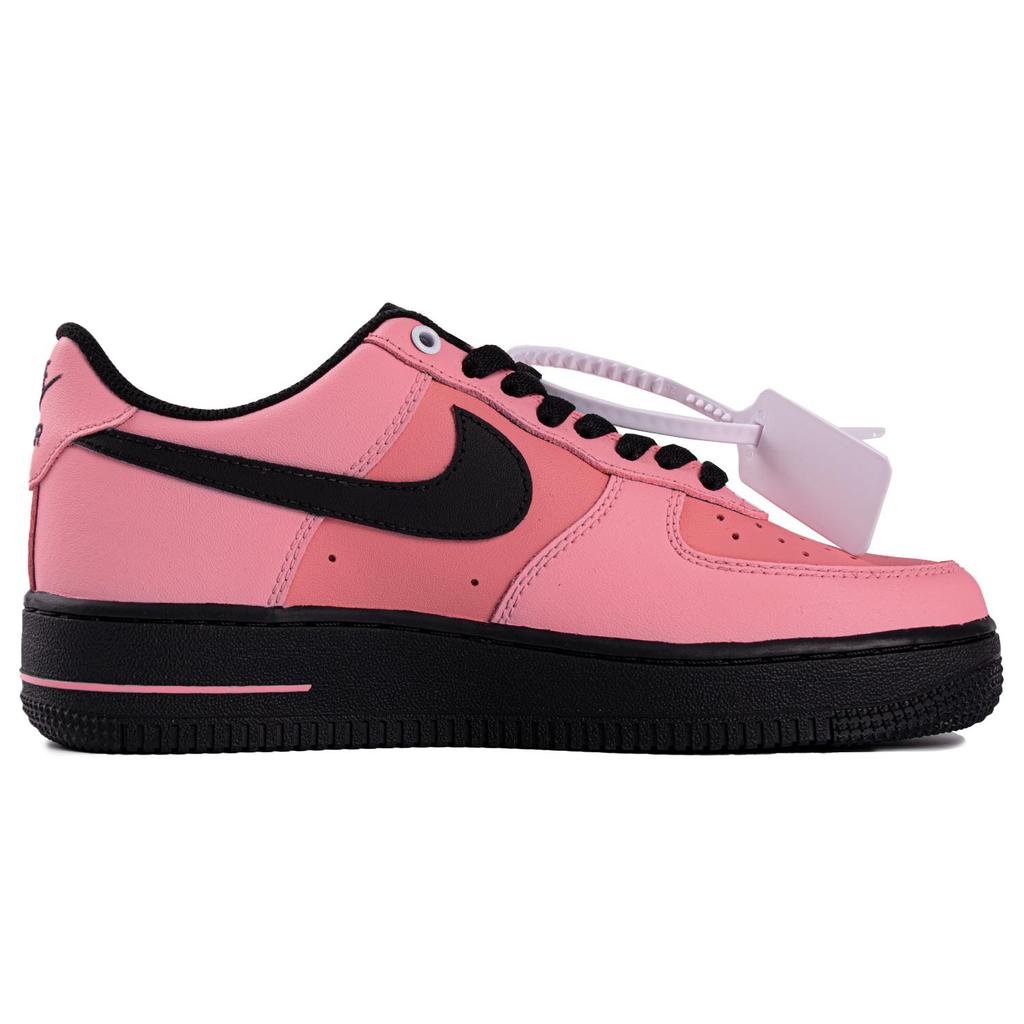 Nike Air Force 1 Sweetheart WS Height Increasing Low top Skateboard Shoes Women's Black Pink DD8959-001(Team520-)