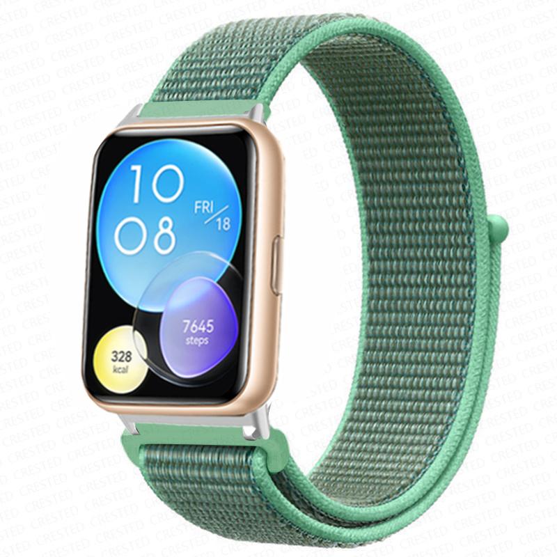 Band For Huawei Watch Fit 2 Strap Smart Watch Accessories Replacement Wristband Nylon Bracelet Correa Huawei Watch Fit2 Strap