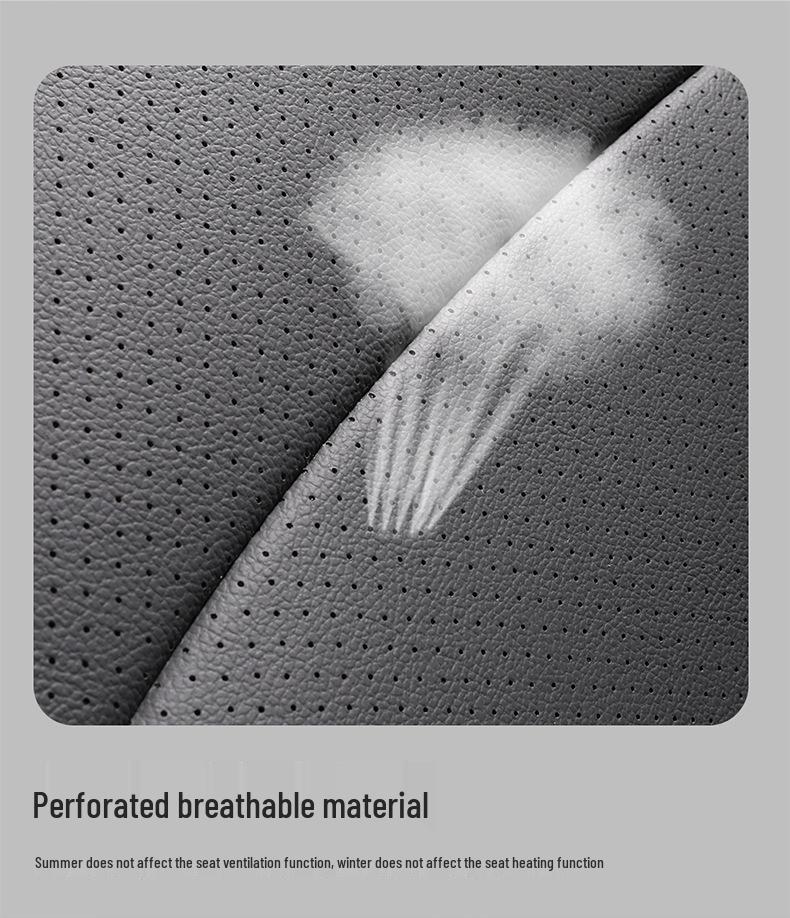 GAC Aion Y Car Seat Cover: Universal, All-Season, Full Wrap Leather Cushion