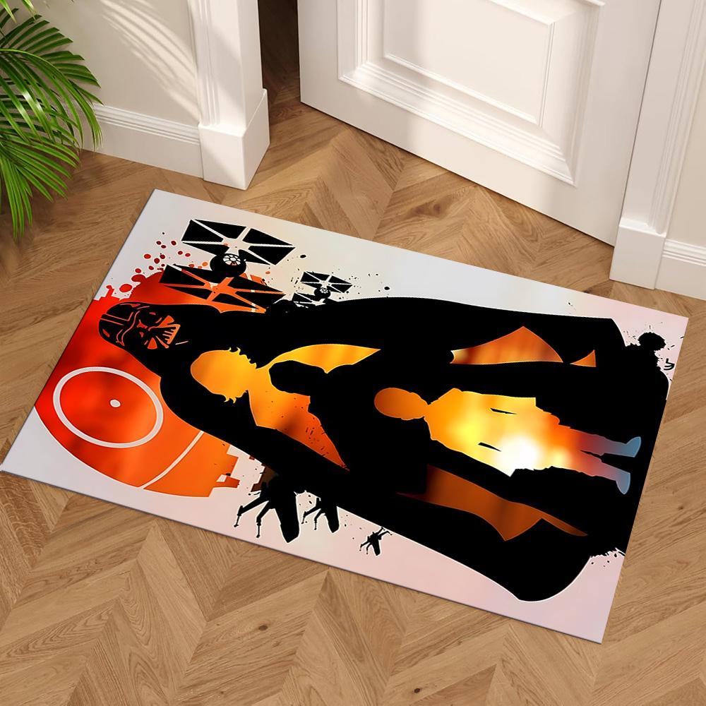 Star Wars Carpet Design for Hallway Entryway Dormitory Decorate Room Anti-slip Rug Office Home Decor Perfect Gift for Women Men
