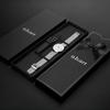 Quartz Watch with Swiss Sapphire 36mm White Silver Mesh Slim Minimalist Business Gift A.b.art Women's Parts, Crystal, Dial, Strap, Design, Waterproof,