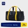 HLA Unisex PU Leather Sporty Travel Duffel Bag