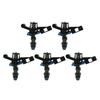 5pcs Plastic Watering Spray Nozzle for Lawn Irrigation 1/2'' (DN15) Connector