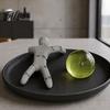 Desktop Decompression Toy 3D Printed Articulated Figure, Movable Joints Figurine, Compact Small Robot Desk for Kids Adults, Stress Relief Fidget Home