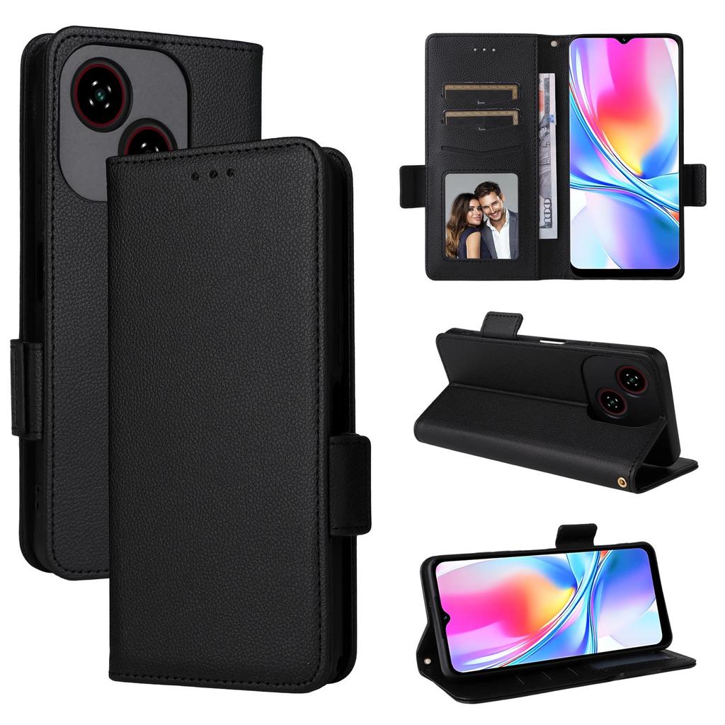 Flip-Cover für ZTE Blade A35E / Blade A35e, PU-Leder, Rundumschutz mit [RFID-Blockierung]