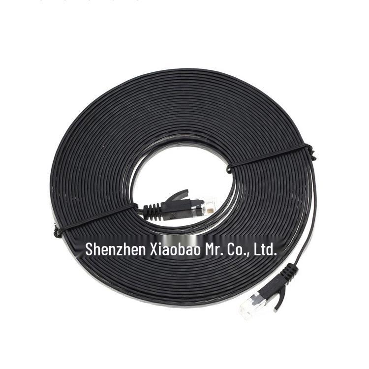 In-Stock Ultra-Thin CAT6 Gigabit Flat Network Cable - Pure Copper