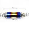 Universal 51MM Motorcycle Exhaust Pipe Muffler Scooter DB Killer pitbike escape moto piaggio cafe racer for pcx msx 150 duke 125